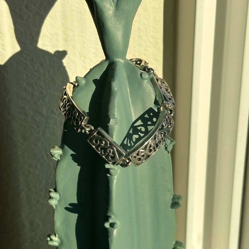 Silver Filigree Bracelet